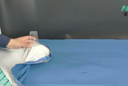 靜態(tài)防壓瘡床墊的床罩測試