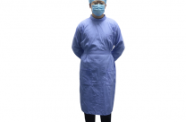 蒙泰棉質(zhì)布料隔離衣 舒適透氣可重復(fù)使用