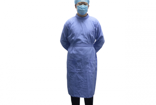 蒙泰棉質(zhì)布料隔離衣 舒適透氣可重復使用