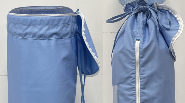 護士創(chuàng)新的氧氣筒專用防塵罩 護士創(chuàng)新的氧氣筒專用防塵罩