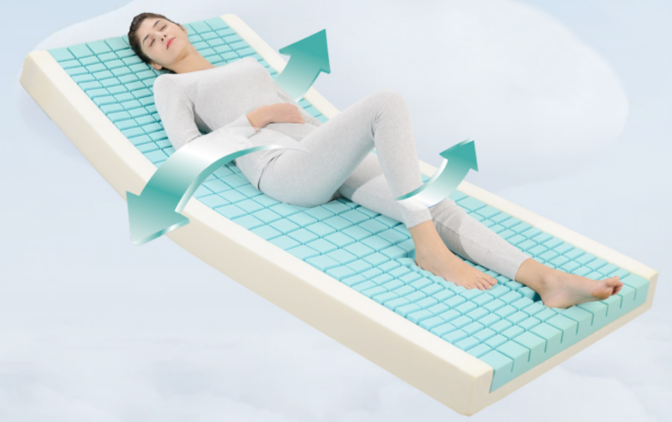 幫助癱瘓者預防長褥瘡的不用充氣的靜態(tài)防褥瘡床墊 幫助癱瘓者預防長褥瘡的不用充氣的靜態(tài)防褥瘡床墊