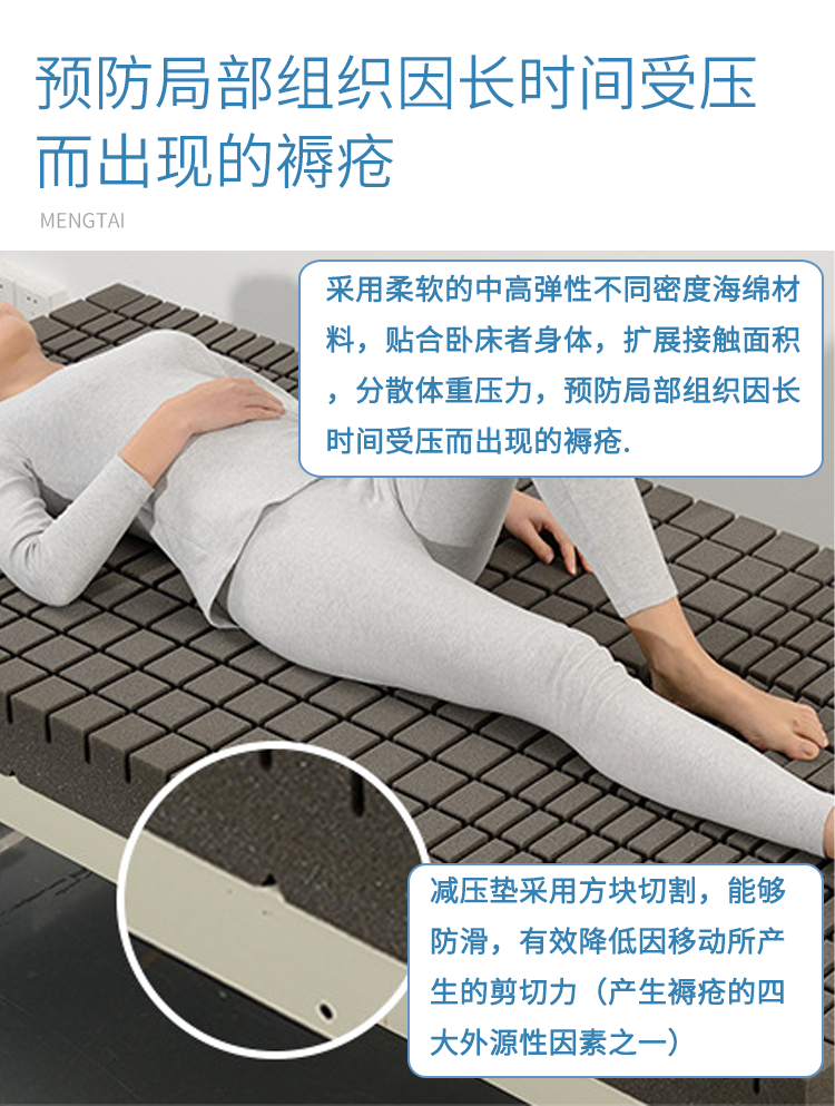 幫助癱瘓者預(yù)防長褥瘡的不用充氣的靜態(tài)防褥瘡床墊 幫助癱瘓者預(yù)防長褥瘡的不用充氣的靜態(tài)防褥瘡床墊